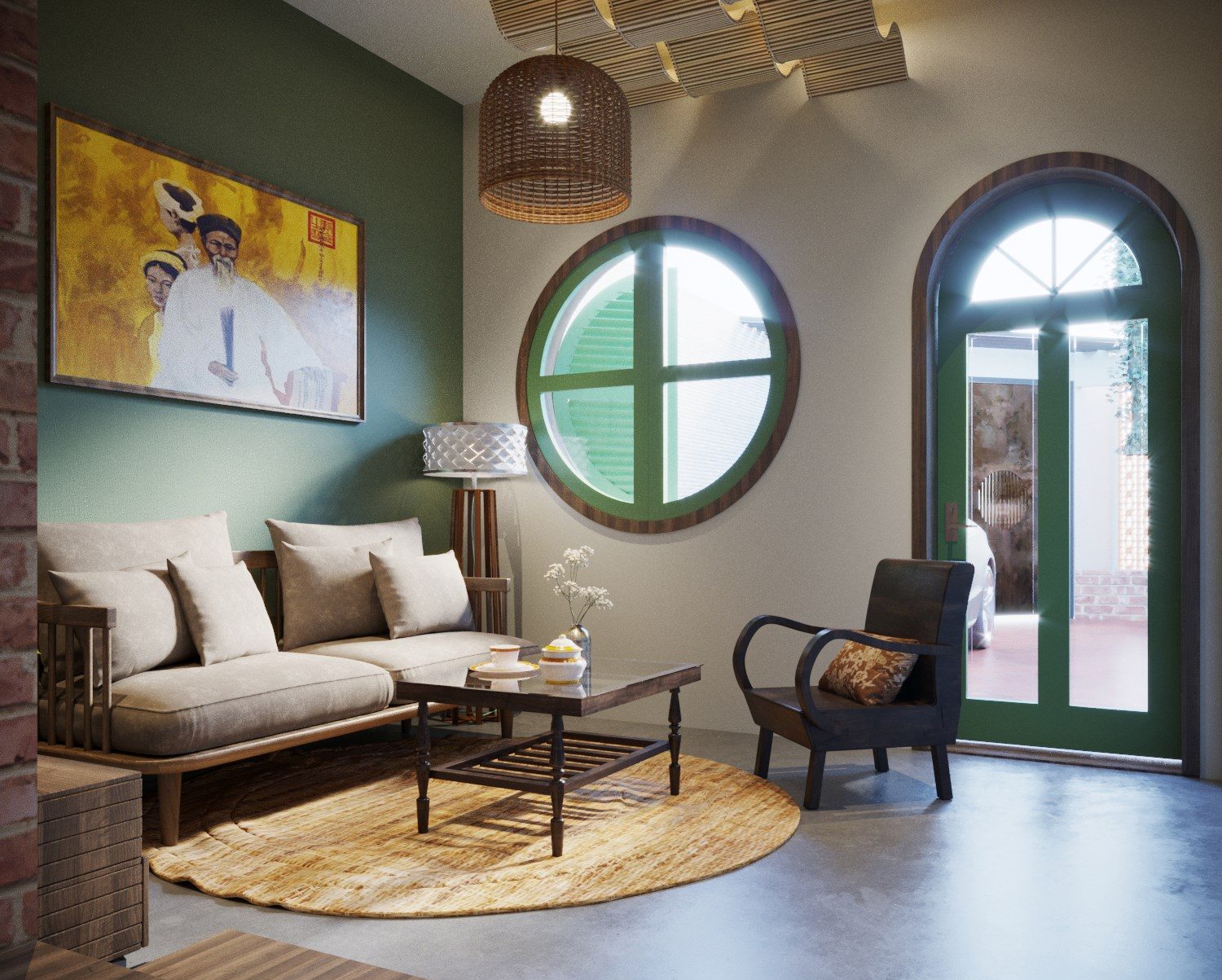 Màu sắc tươi mát