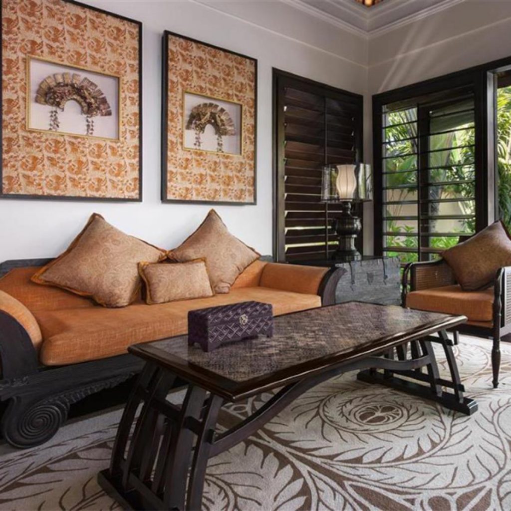 Sử dụng những gam màu trung tính như nâu, vàng