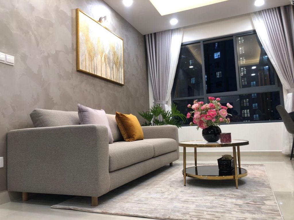 Hoàn thiện thi công nội thất căn hộ chung cư Emerald Celadon 63m2 - 2 PN