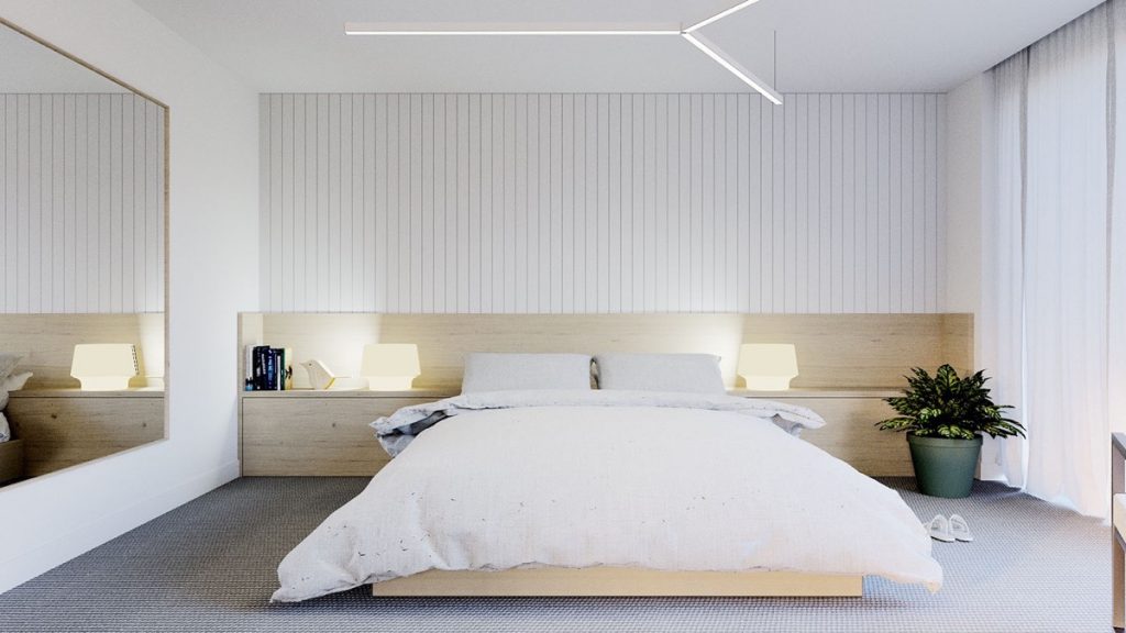 Ý tưởng decor phòng ngủ cho cặp đôi theo phong cách Minimalist